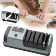 thumbnail image 2 of Electric Knife Sharpener,Portable Knives Sharpening Tool with LCD Screen,Adjustable Rotational Speed,Knife Sharpener Machine Quickly Sharpening,for Straight, Serrated,Meat Cleaver, 2 of 8