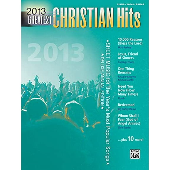 Pre-Owned Greatest Christian Hits: Sheet Music for the Year's Most Popular Songs (Paperback) 0739096028 9780739096024