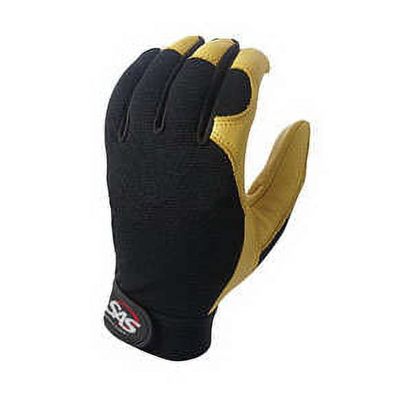 SAS Safety MX Cowhide Palm Gloves, Large