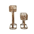 thumbnail image 5 of Creative Co-Op Handmade Woven Rattan Planters, Natural, Set of 2, 5 of 5