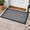 Grey, variant on Oversized Black Non-Slip Door Mat - 48" x 32", Heavy-Duty Rubber, Ideal for Back Entrances