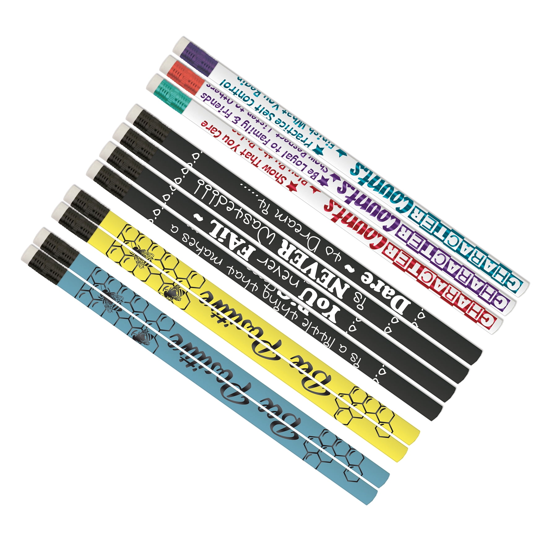 Musgrave Pencil Company Teacher Character Pencils Assortment, Pack of 144