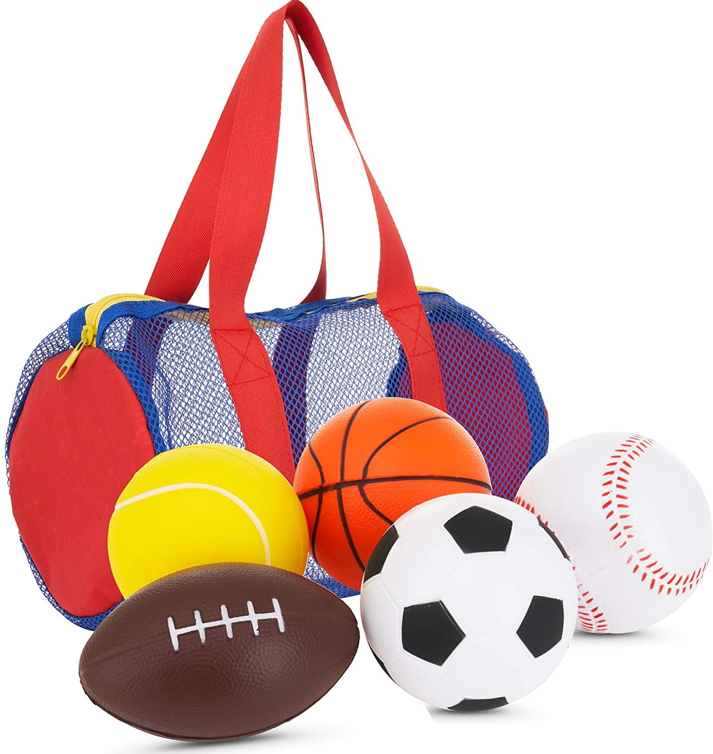 Set of 12 Sport Balls Athletic Sweat Wristbands Baseball Football Soccer 3"