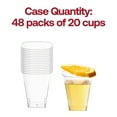 thumbnail image 5 of Smarty 2 oz. Clear Square Plastic Shot Glass 960ct, 5 of 6
