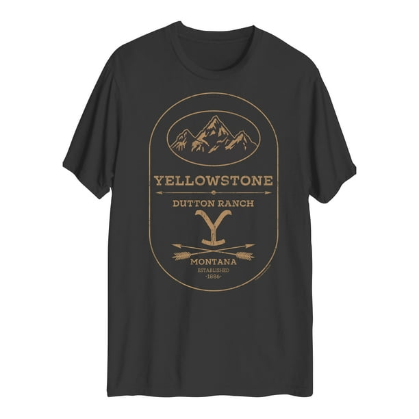 Yellowstone Yellowstone Dutton Ranch Men's and Big Men's Graphic T