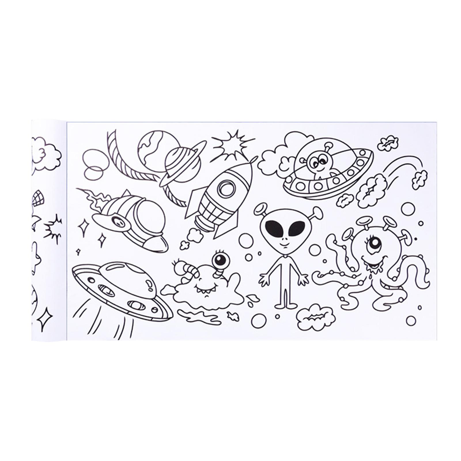 Children Coloring Roll Coloring Book Paper Graffiti Scroll Rich Children Coloring Roll Coloring Book Paper Graffiti Scroll Rich