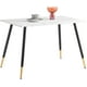 thumbnail image 5 of Mesa de Comedor Marble para 4 a 6 Personas 110CM Mesa de Cocina Rectangular con Patas de Dorado,Moderno FurnitureR MESA DE COMEDOR MODERNO, 5 of 8