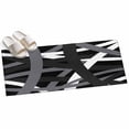 thumbnail image 2 of Hallway Runner Rug 2'x6', Gray Black Geometric Kitchen Runner Rugs Non-Slip Carpet Mats, Modern Art Abstract Grey Line Bedside Rugs Runners Washable Floor Carpet for Bathroom Laundry Room, 2 of 8