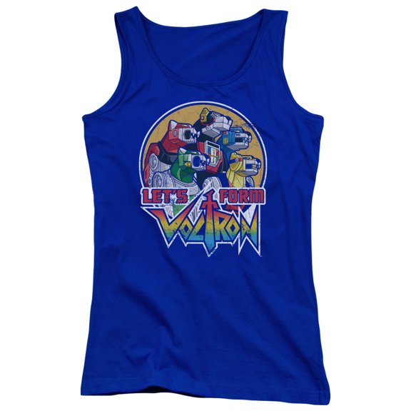 Voltron - Lets Form - Juniors Tank Top - Small