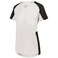 thumbnail image 2 of Girls' Cutter Jersey - Color - White/ Black - Size - L, 2 of 2