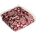 thumbnail image 1 of Furn - Manta Decorativa de Polar Scandi Diseño Woodland (Baya), 1 of 3