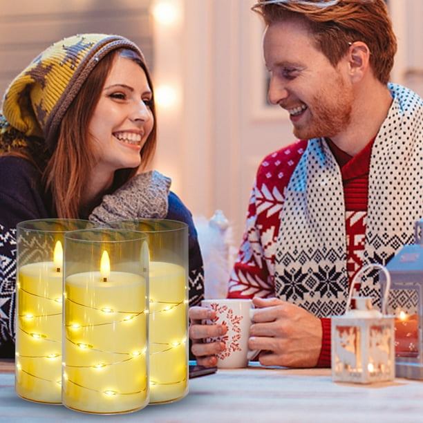 Velas Flotantes Con Varilla, Velas Colgantes Led Sin Llama