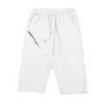 thumbnail image 4 of Memory Pants for Man 4 8 Band 13 Boy Apparel Pants Sports Men Light Pants Casual Pants for Men Jogging In Spring And Summer Relaxing And Relaxing Beach Vacation Nine Point, 4 of 4