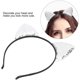 thumbnail image 3 of Diademas de lentejuelas Diademas de orejas de gato, Diademas de orejas de lentejuelas con purpurina Aros de metal para el cabello para mujeres y niñas Suministros para la vida diaria y la fiesta, 3 of 5