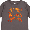 thumbnail image 4 of Inktastic Happy Thanksgiving with leaf arrow in fall colors Boys or Girls Long Sleeve Toddler T-Shirt, 4 of 5