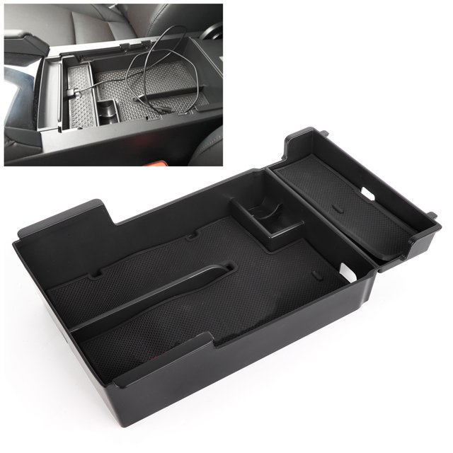 Boîte de Rangement pour Console Centrale, Boîte de Rangement pour Accoudoir, Plateau de Rangement pour Accoudoir, Pièces de Console Intérieure de Voiture, Design Futuriste