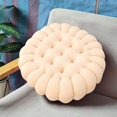 thumbnail image 4 of Kezqiaxn Seat Cushions for Office Chairs Cushion 15.7Inch Round Super Soft Comfy Seat Cushion Biscuits Chair Pad Meditation Floor Cushions for Yoga Living Room Balcony Patio, 4 of 6
