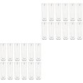 thumbnail image 1 of 80 ganchos de acero inoxidable blanco de 4 puntas para cortinas de metal de cobre, 1 of 6