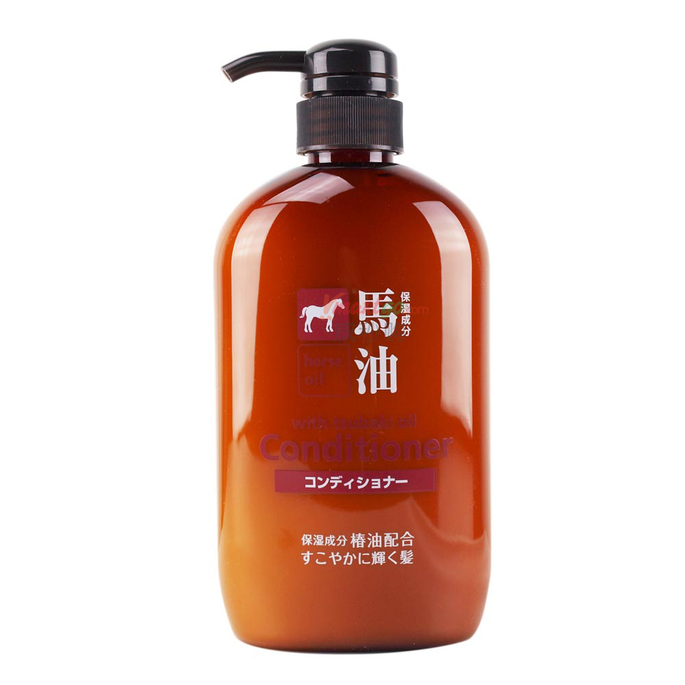 Kumano Horse Oil Hair Conditioner with Tsubaki Oil 600ml
