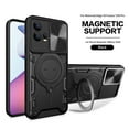 thumbnail image 1 of Magnetic Phone case compatible Moto Edge 30 Fusion 5G, Slide Camera Lens Protection and Built in 360 Rotatable Ring Holder Cheap and fine, 1 of 5