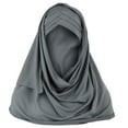 thumbnail image 1 of Women India Hat Muslim Ruffle Cancer Chemo Beanie Turban Wrap Cap scarf Shawl, 1 of 9