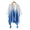 blue, variant on Knit Fringe Cardigan Shawl – Openwork Vacation Cover-Up Layering Piece