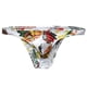 thumbnail image 5 of Calzoncillos de seda helada con estampado para hombre, ajustados, transpirables, elásticos, de cintura baja, sexys, de nailon, de una pieza, 5 of 6