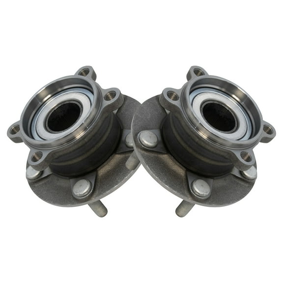 TRQ RRear Wheel Bearing & Hub Assembly LH RH Pair for Mazda CX-5 New BHA65202