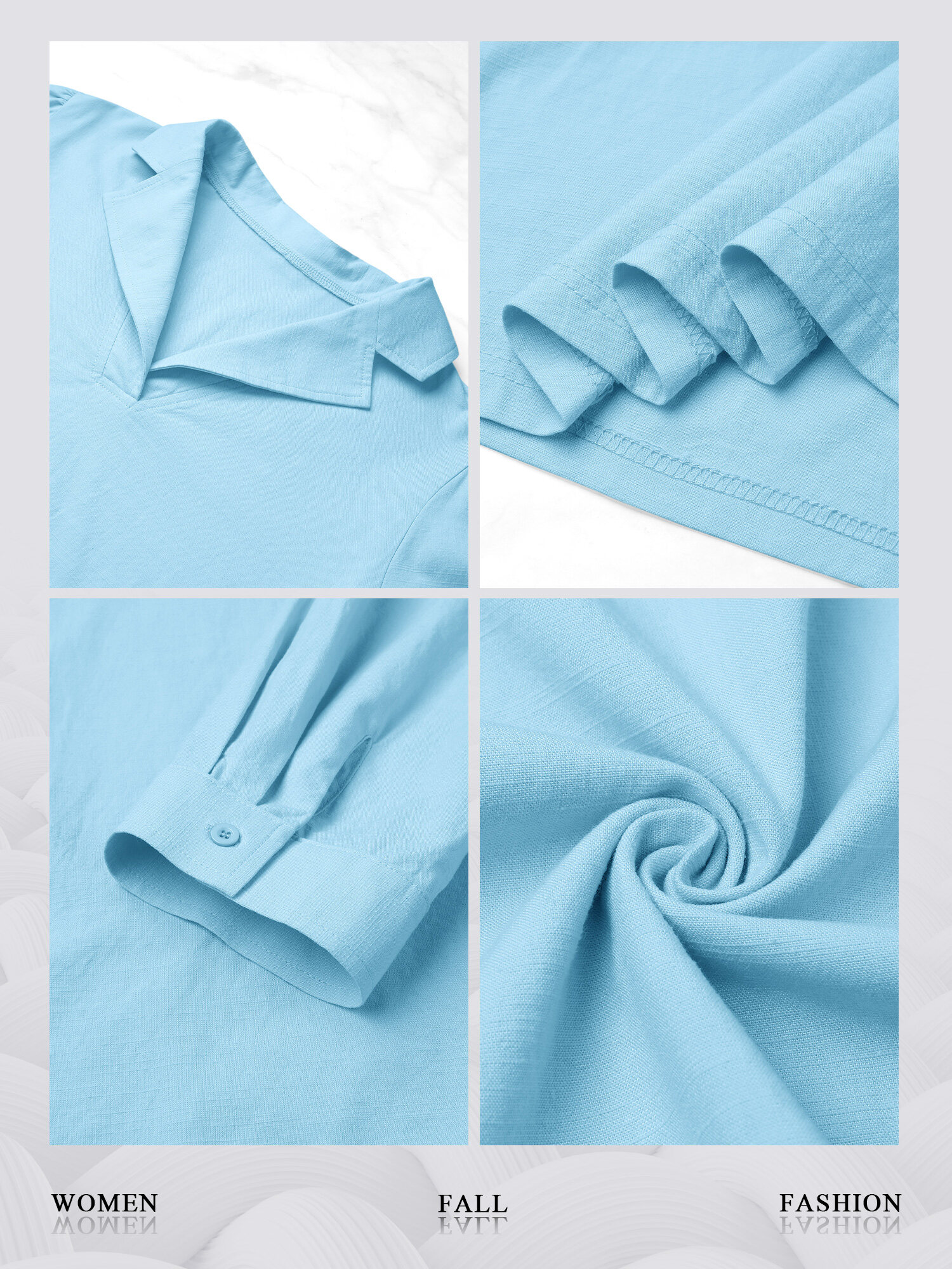 ZXZY Short Sleeve Cardigan Peplum Blouse V-Neck Relaxed Fit