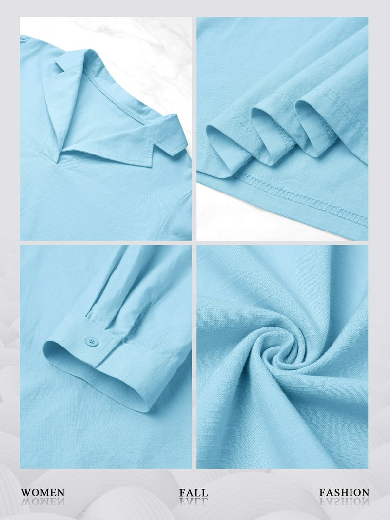 ZXZY Short Sleeve Cardigan Peplum Blouse V-Neck Relaxed Fit
