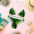 thumbnail image 6 of Saint Patrick's Day Stylish Swim Suits Bikini Set: Detachable Sponge, Adjustable Strap, Two-Pack - Ideal for Beach and Pool %{scenes, 6 of 6
