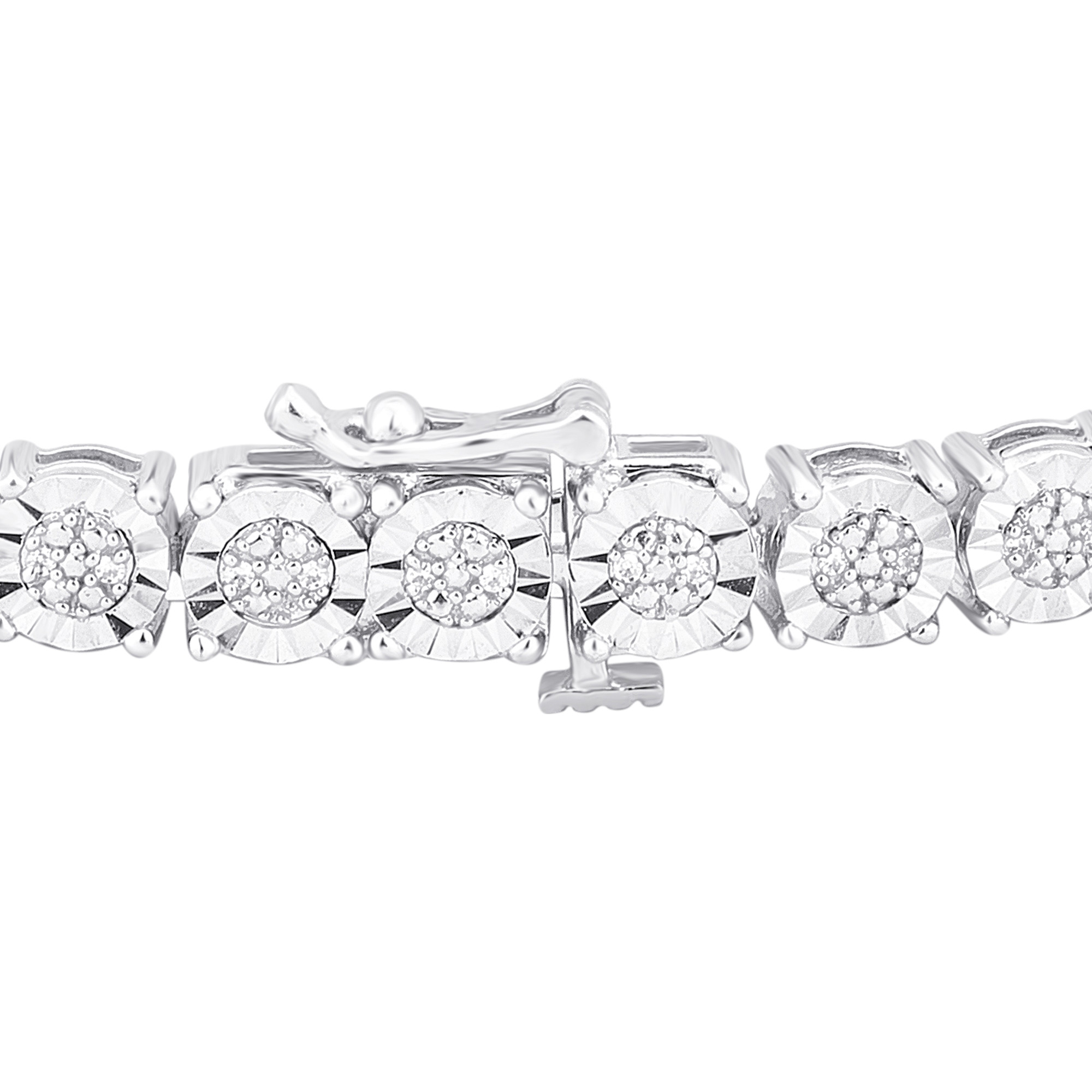 Arista 1/4 Carat T.w Diamond Sterling Silver Tennis Bracelet