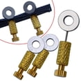 thumbnail image 1 of Aguja de posicionamiento de sutura de cuero hecha a mano Aguja fija de sutura de cuero para bricolaje Localizador de sutura Aguja de sutura, 1 of 5