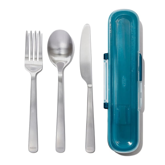 Set de Utensilios OXO Good Grips Prep and Go de Acero Inoxidable