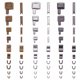 thumbnail image 2 of GOOHOCHY 24 juegos de pasadores de inserción para cabezales de cremallera, retenedores y accesorios para tope de cremallera, 2 of 7