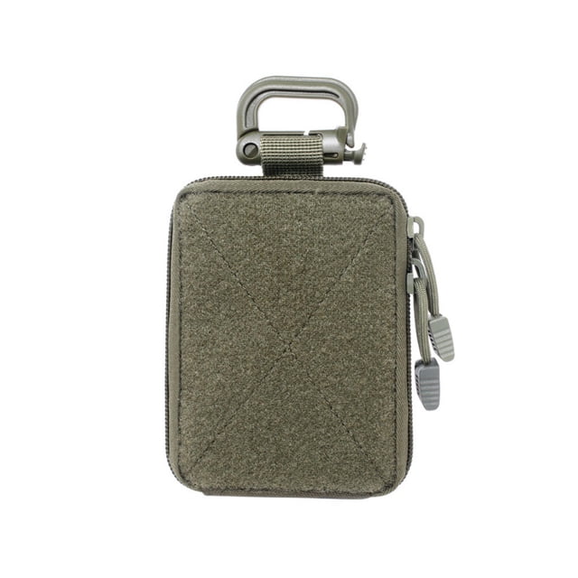 keepw Tablet Storage Bag Pill Organizer Sundries Packaging Pouch Organizing Pack Pocket Outdoor Hiking Backpacking Hunting Green