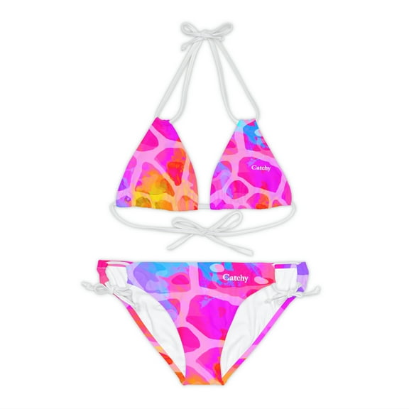 Strappy Bikini Set (AOP)