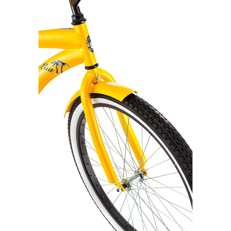 Kulana Lua Tandem Bike 26 inch wheels single speed yellow