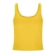 thumbnail image 3 of Tops de punto para mujer,Blusa informal sin mangas con cuello en U para mujer, de poliéster, con acolchado en el pecho, largo normal, para uso diario, sopatenor, 3 of 7