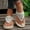 Beige, variant on Abomasnow Sandals for Women 2025 Summer Orthopedic Arch Support Wedge Slip on Sandals Casual Beach Walking Wedges Flip Flops