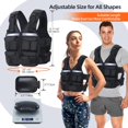 thumbnail image 3 of Chaleco Sportneer pesado de 1 kg a 18 kg para hombres y mujeres, 3 of 9
