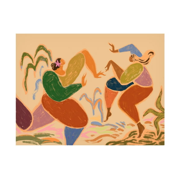 Trademark Fine Art Arty Guava Sisters of the Rhythm Canvas Wall Art