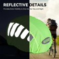 thumbnail image 2 of Bicycle Waterproof Reflective Cover Helmet Rainproof Windproof Cycling Helmet Rain Cover MTB Road Bike Helmet Dustproof Cover, 2 of 5