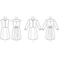 thumbnail image 3 of Women's Button-Up Collared Dresses, 14, 16, 18, 20 and 22, 3 of 5