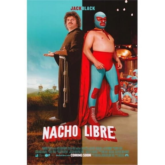 Posterazzi MOV370454 Nacho Libre Movie Poster - 11 x 17 in.