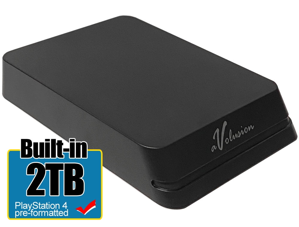 HD250U3-X1-2TB-PS4 for PS4 PS4 Pro PS4 Pre-Formatted - 2 Year Warranty PS4 Slim Avolusion 2TB USB 3.0 PS4 External Hard Drive