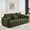 Green, variant on Ywen 78" Modern Sofa Couch, Comfy Deep Seat Teddy Cloud Sofa, Upholstered 3-Seater Boucle Couch, Oversized Loveseat for Living Room, Bedroom, Office, Apartment, Black