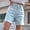 Sky Blue, variant on LINGLANG Women's Loose Fit Denim Shorts High Waist Relaxed Straight Leg Jean Shorts Fit Summer Denim Bottoms 5-Pocket Classic Streetwear