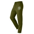 thumbnail image 5 of Tdoqot Mens Graphic Sweatpants with Pockets- Fashion Baggy Casual Elastic Waist Drawstring Wide Leg Pants Army Green Size 2XL, 5 of 8
