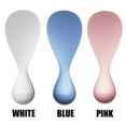 thumbnail image 4 of Heatable Plastic Rice Spoon Designed to Stand Upright During Cooking Tasks pink, 4 of 9